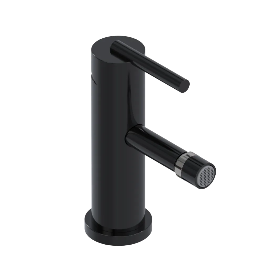 Rubinet Single Control Bidet Fitting (less drain) Black
