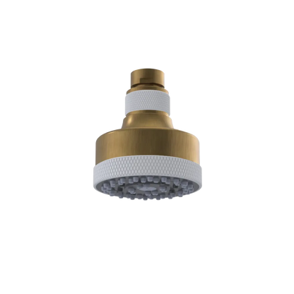 Rubinet 3 FUNCTION SHOWER HEAD Antique Brass Matt