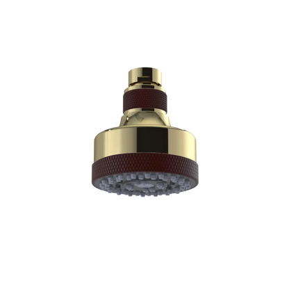 Rubinet 3 FUNCTION SHOWER HEAD Natural Brass