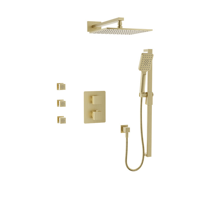 Baril Complete thermostatic pressure balanced shower kit