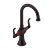 Rubinet Single Hole Dual Handle Lav. Set. (less drain) Oil Rubbed Bronze