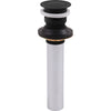 Push Pop-up Assembly - Matte Black