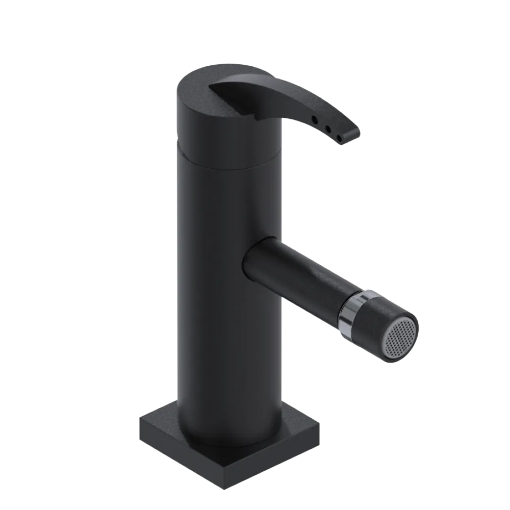 Rubinet Single Control Bidet Fitting (less drain) Matt Black
