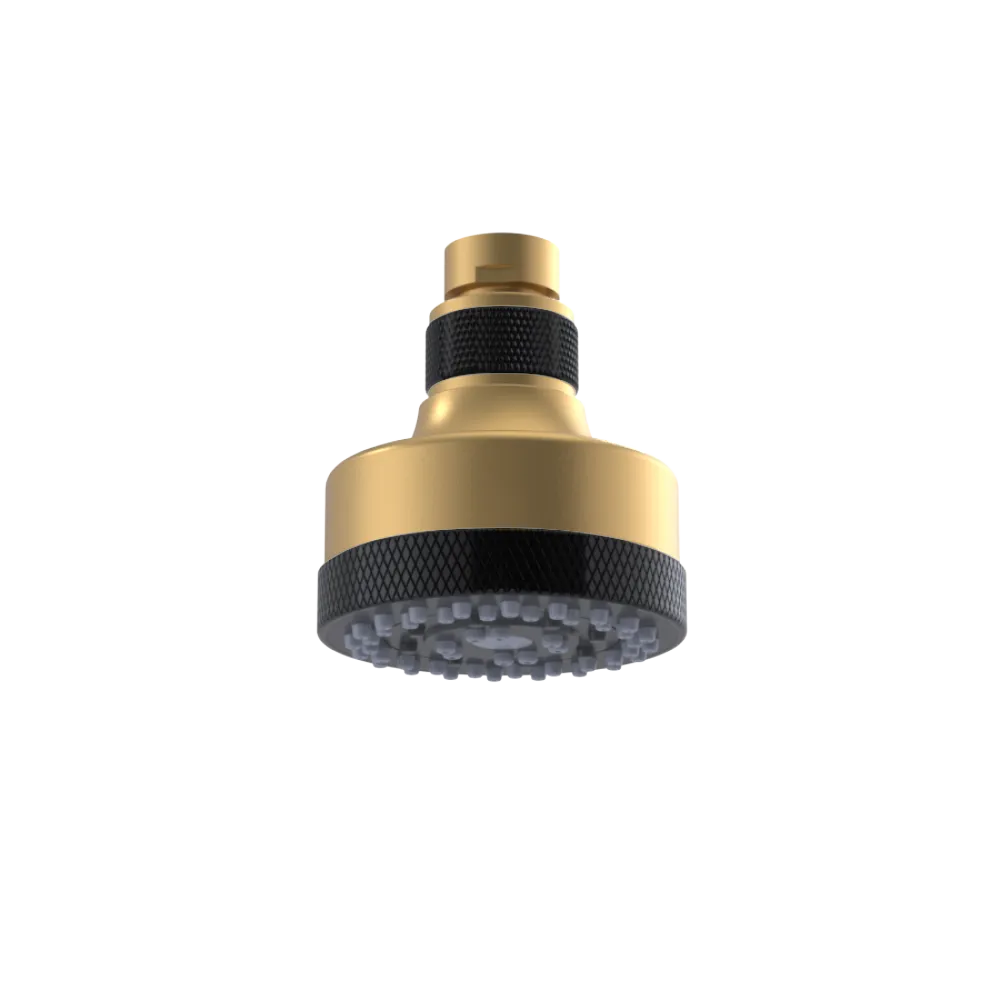 Rubinet 3 FUNCTION SHOWER HEAD Satin Gold
