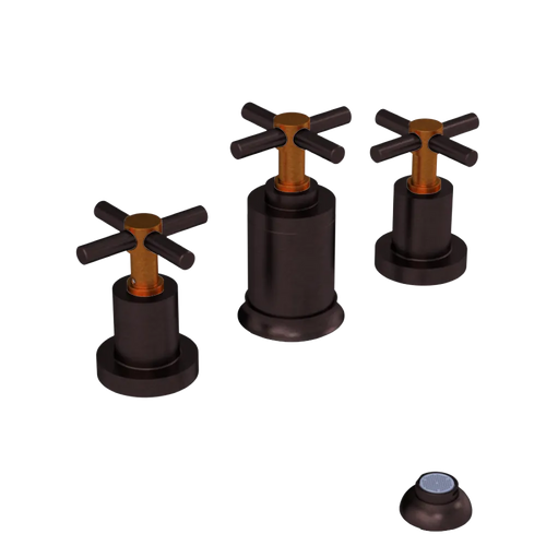 Rubinet Bidet Fitting with Spray, Diverter, and Vacuum Breaker (less drain) Oil Rubbed Bronze