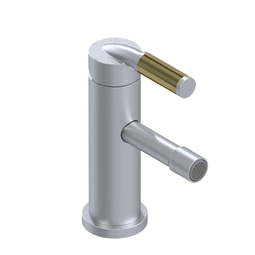 Rubinet Single Control Bidet Fitting (less drain) Satin Chrome