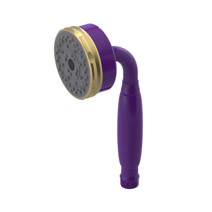 Rubinet 3 Function Hand Held Shower Only Purple Haze