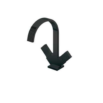 Aquabrass Single-hole lavatory faucet with two handles