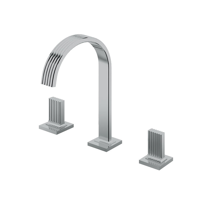 Aquabrass Widespread lavatory faucet
