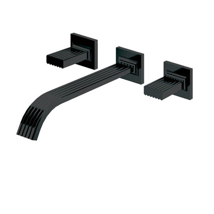 Aquabrass Wallmount 8" c.c. lavatory faucet