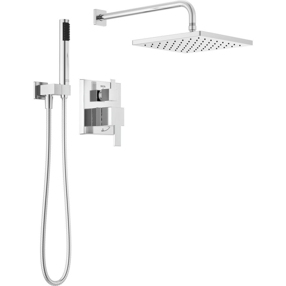Delta Monitor 14 Series Shower with Raincan, Hand Shower & Rough Valve