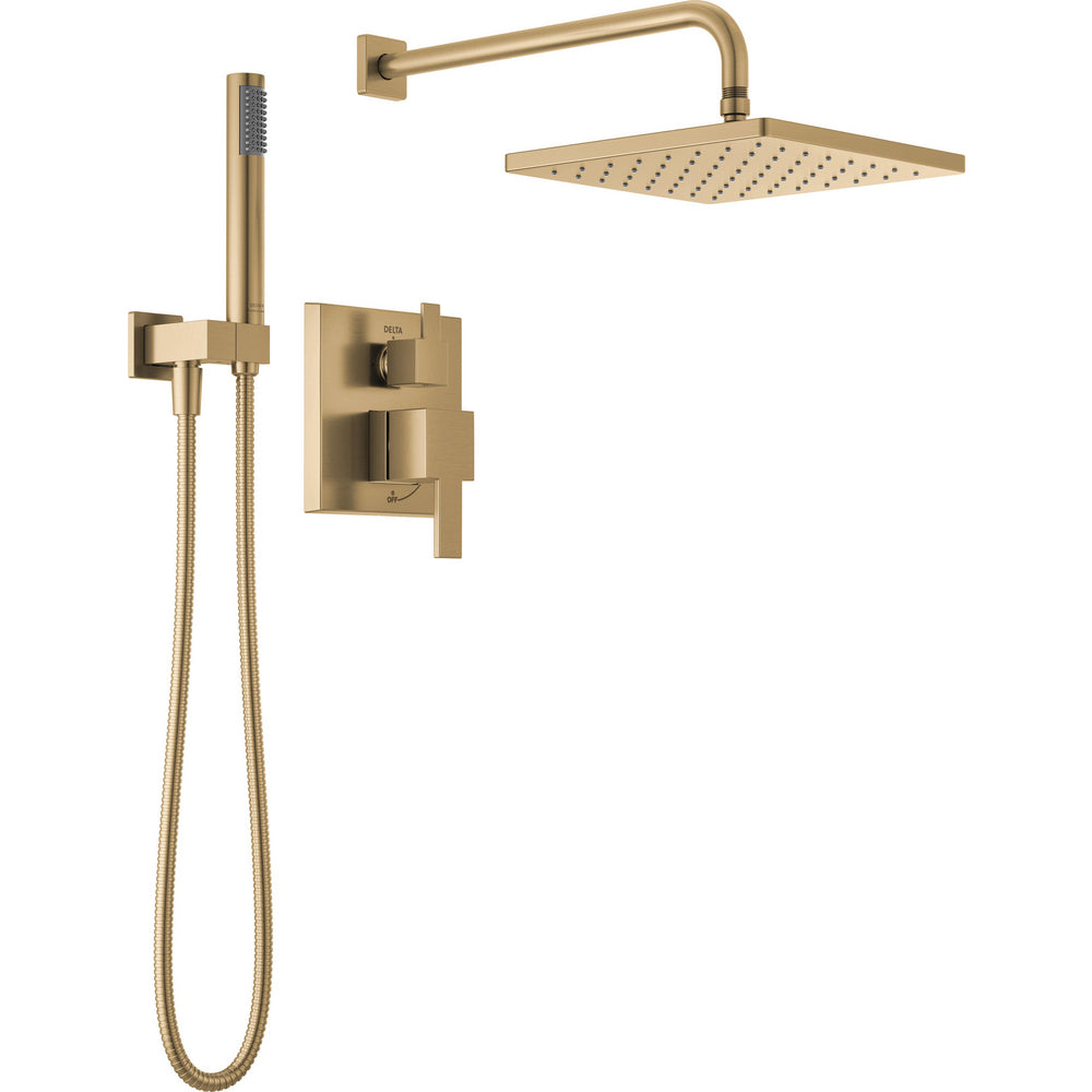 Delta Monitor 14 Series Shower with Raincan, Hand Shower & Rough Valve