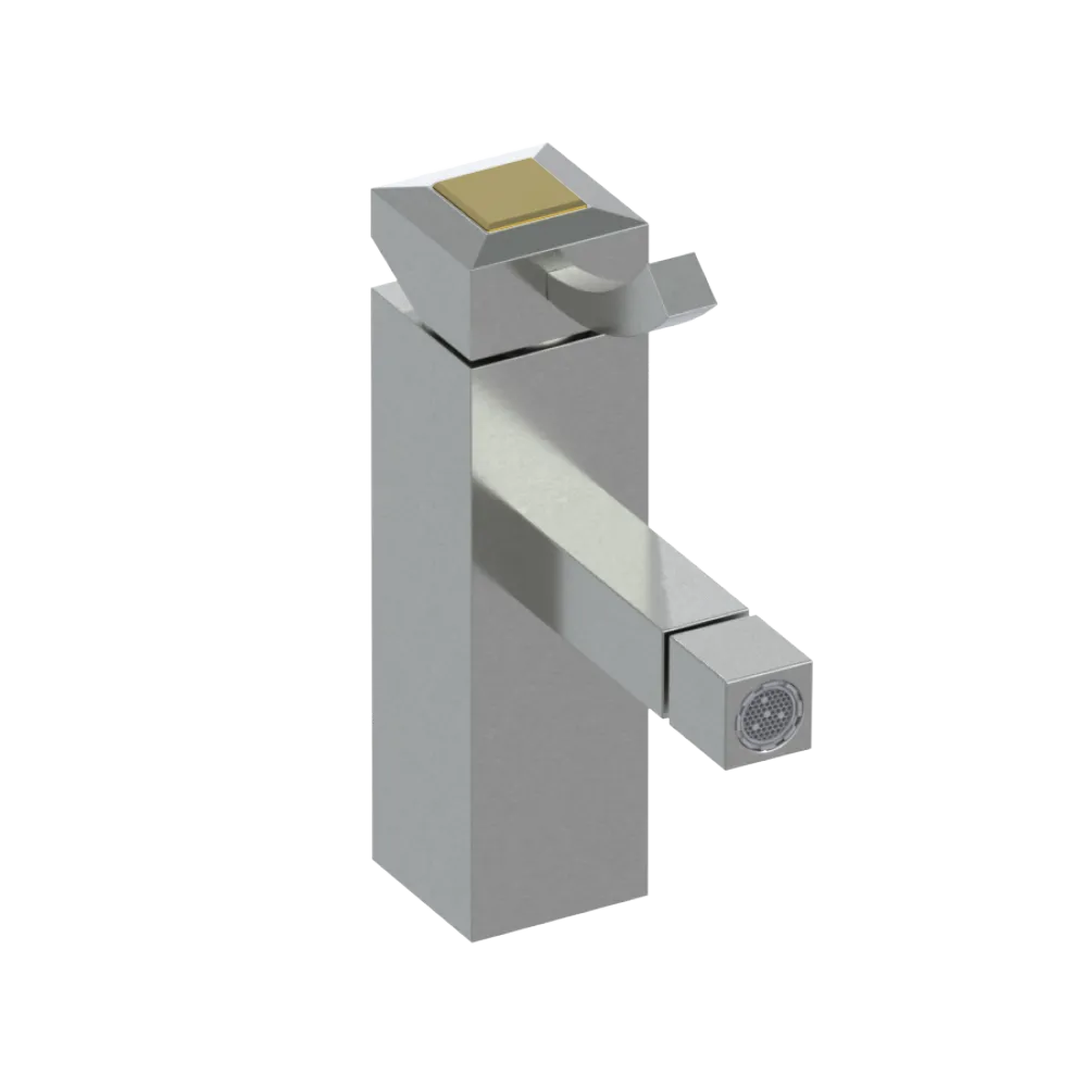 Rubinet Single Control Bidet Fitting (less drain) Satin Nickel