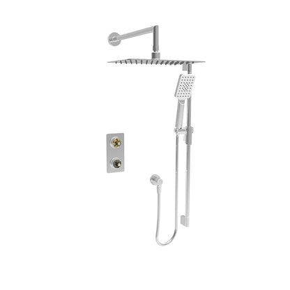Baril Complete thermostatic pressure balanced shower kit without handle