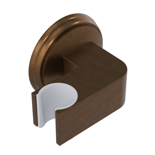 Rubinet Wall Bracket for Hand Held Shower Tuscan Brass