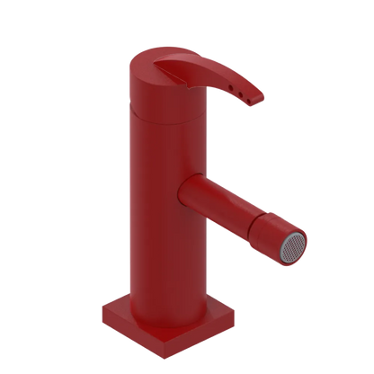 Rubinet Single Control Bidet Fitting (less drain) Maroon