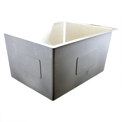 23" x 18" Single Bowl Stainless Steel Laundry Sink - Golzar Home