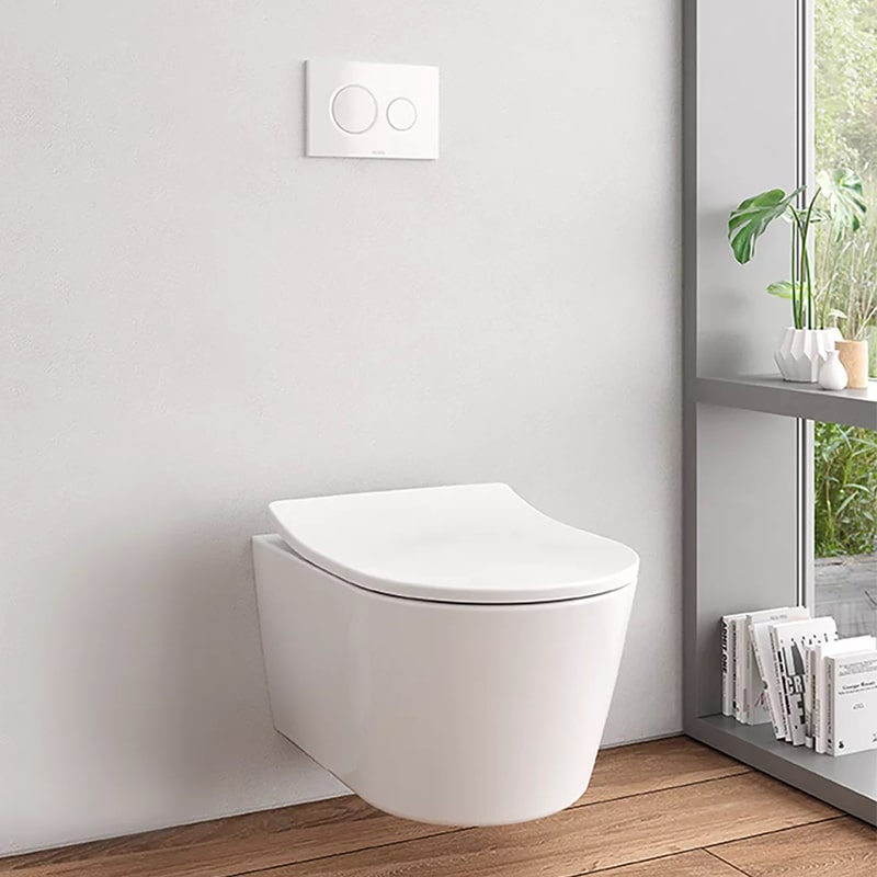 TOTO RP Compact Wall Hung Toilet & In-wall Tank System 1.28/0.9 GPF - Golzar Home