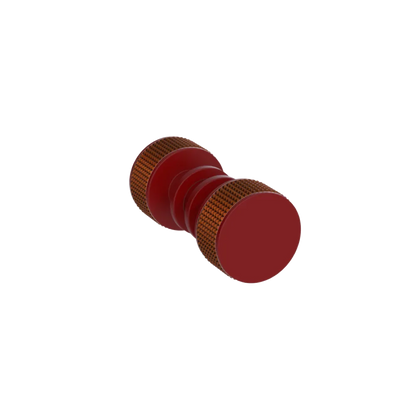 Rubinet Shower Door Knob (set) Maroon