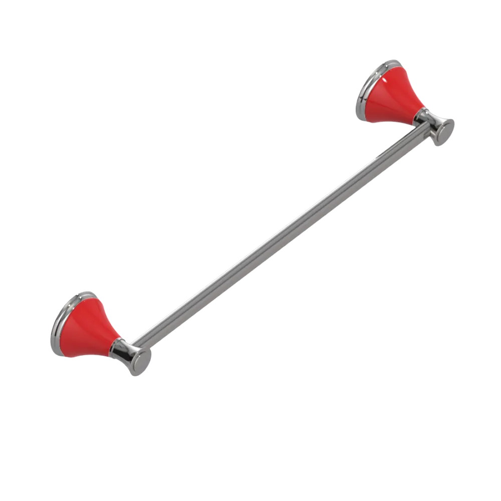 Rubinet Towel Bar 18" Polished Nickel