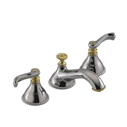 Rubinet Widespread Lav. Set. (less drain) Polished Nickel
