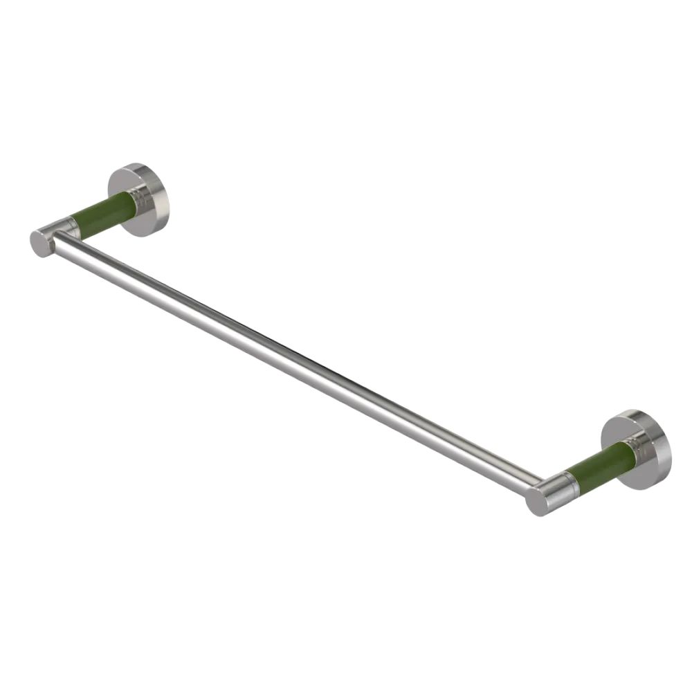 Rubinet Towel Bar 18" Polished Nickel