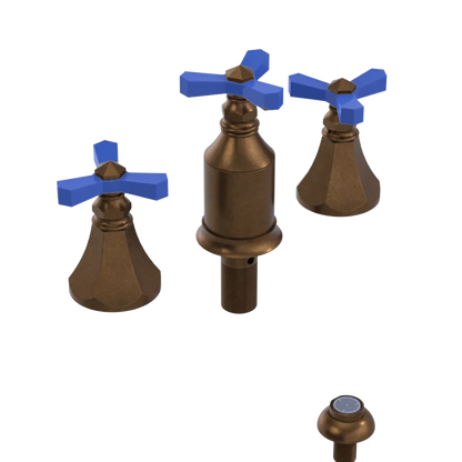 Rubinet Bidet Fitting with Spray, Diverter, and Vacum Breaker (Less Drain) Oil Rubbed Bronze