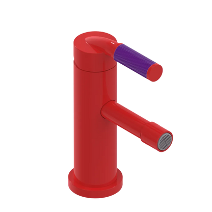 Rubinet Single Control Bidet Fitting (less drain) Red
