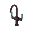 Rubinet Single Hole Dual Handle Lav. Set. (less drain) Oil Rubbed Bronze