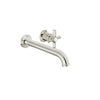 Baril Single lever wall-mounted lavatory faucet, drain not included