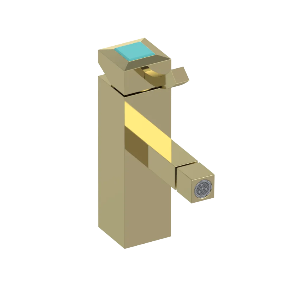Rubinet Single Control Bidet Fitting (less drain) Gold