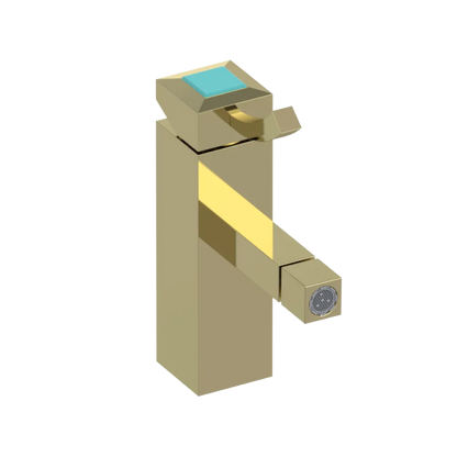 Rubinet Single Control Bidet Fitting (less drain) Gold
