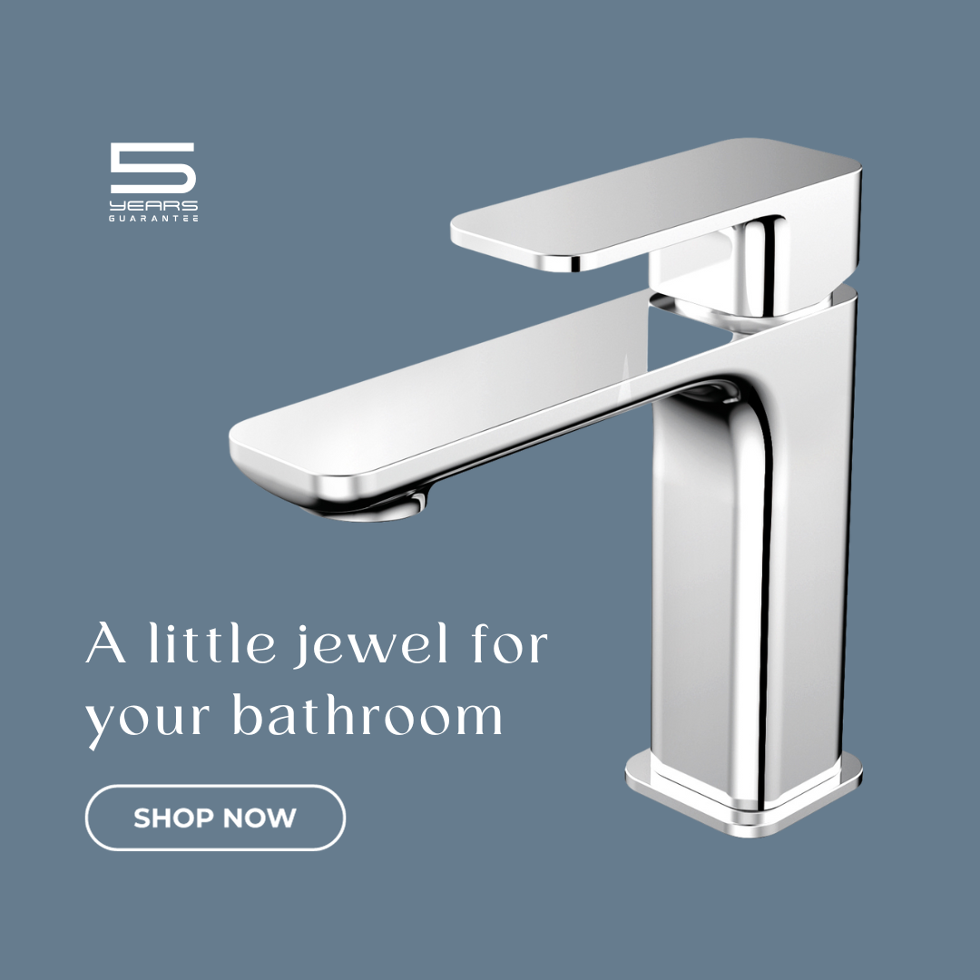 Tofino Single-Hole Bathroom Faucet by VISENTIN