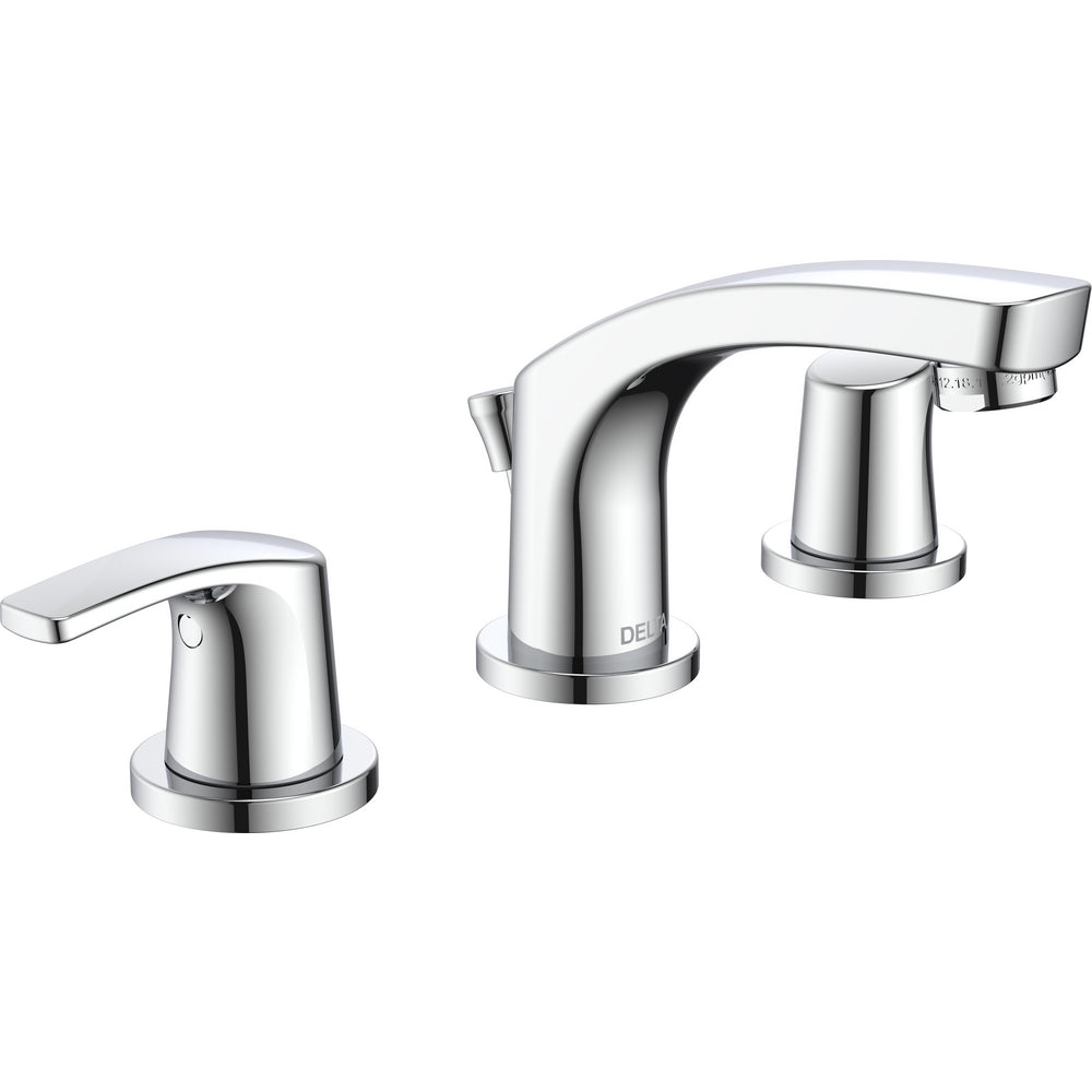Wynne Two Handle Widespread Lavatory Faucet - Chrome