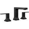 Velum Two Handle Widespread Bathroom Faucet - Matte Black