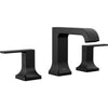 Velum Two Handle Widespread Bathroom Faucet Cu - Matte Black