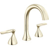 Delta BONACCI Two Handle Widespread Bathroom Faucet