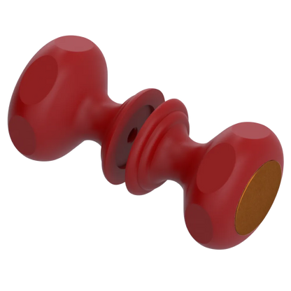 Rubinet Shower Door Knob (set) Maroon