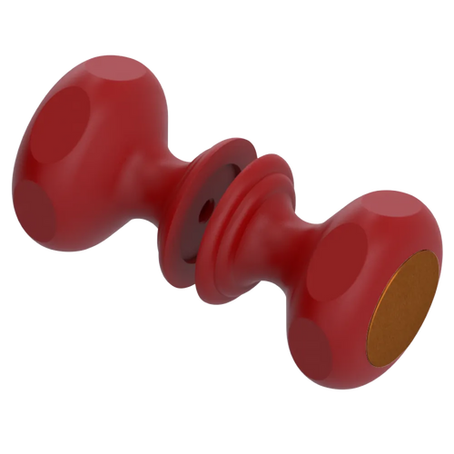 Rubinet Shower Door Knob (set) Maroon