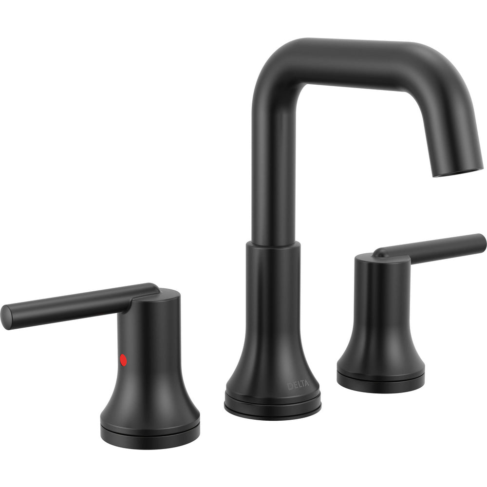 Trinsic Two Handle Widespread Bathroom Faucet - Matte Black