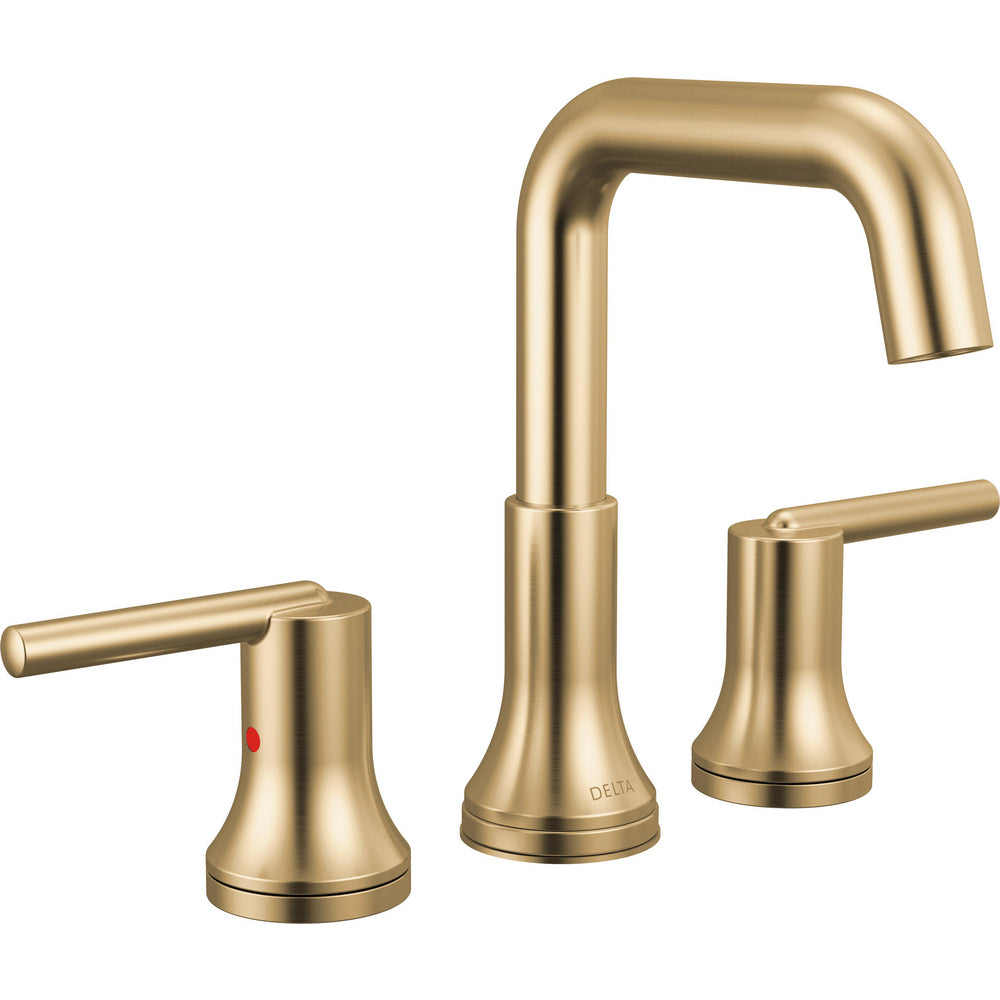 Trinsic Two Handle Widespread Bathroom Faucet - Champagne Bronze