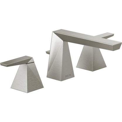 Trillian Two-handle Widespread Lavatory - Stainless Steel