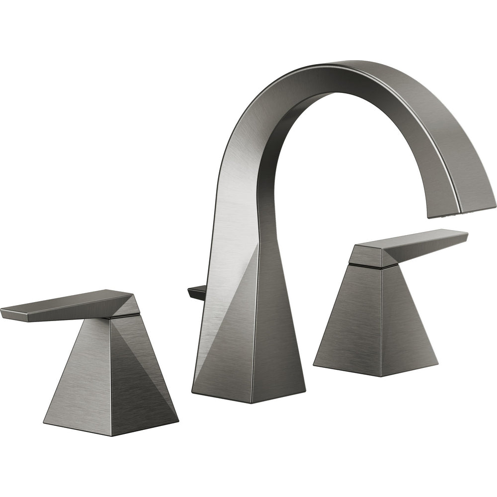 Trillian Two-handle Widespread Lavatory - Black Stainless