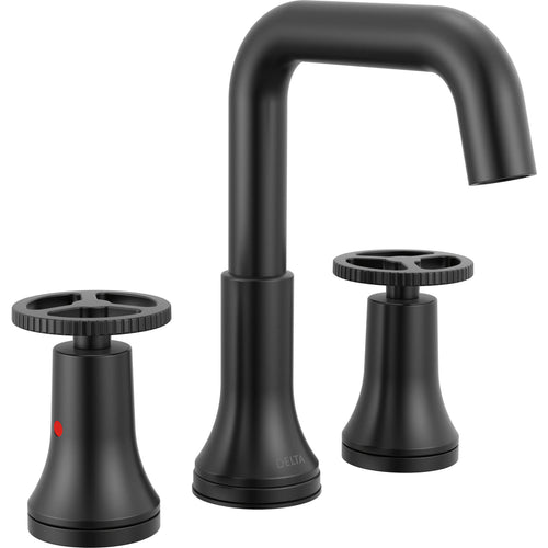 Trinsic Two Handle Widespread Bathroom Faucet - Matte Black