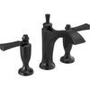 Dorval Widespread Bathroom Faucet - Matte Black