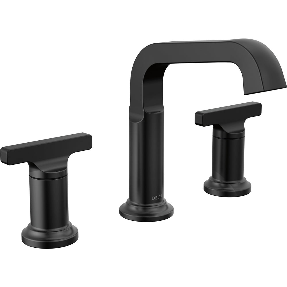 Tetra Two Handle Widespread Bathroom Faucet - Lumicoat Polished Nickel