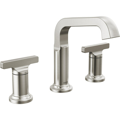 Tetra Two Handle Widespread Bathroom Faucet - Stainless Steel