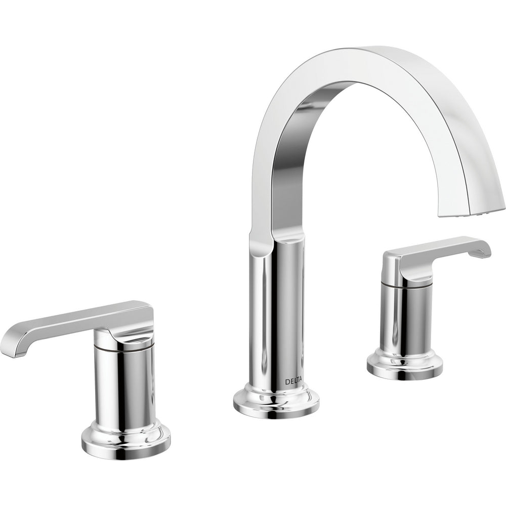 Tetra Two Handle Widespread Bathroom Faucet - Lumicoat Chrome