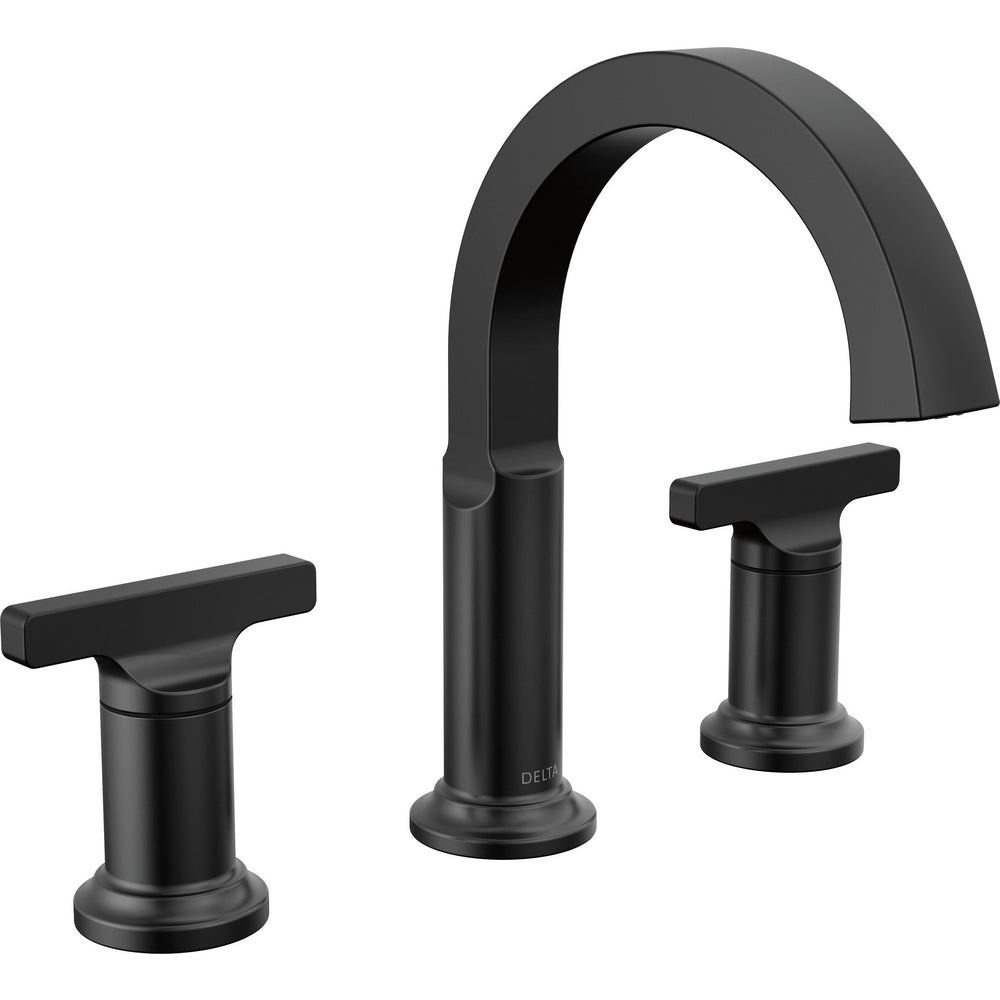 Tetra Two Handle Widespread Bathroom Faucet - Lumicoat Polished Nickel