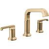 Tetra Two Handle Widespread Bathroom Faucet - Champagne Bronze